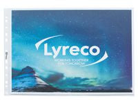 Plastficka LYRECO A3L 0,08 klar 10/fp - Primmeshiper