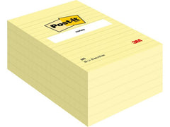 Notes POST-IT linjerat 102x152mm gul - Primmeshiper