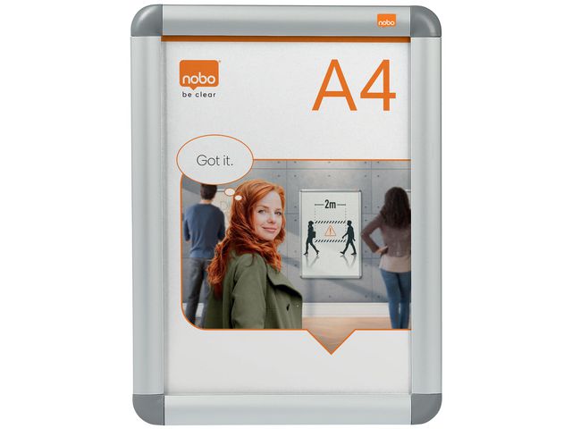Affischram NOBO reflexfri A4 - Primmeshiper