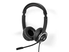 Datorheadset NEDIS CHSTU310BK USB-A/C - Primmeshiper