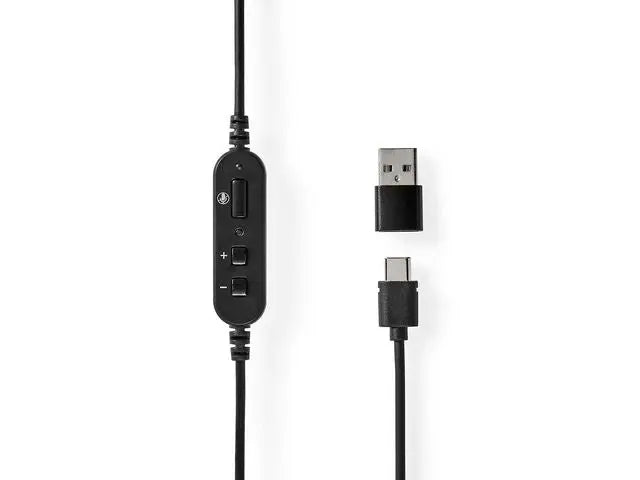 Datorheadset NEDIS CHSTU310BK USB-A/C - Primmeshiper