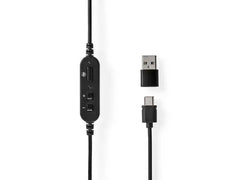 Datorheadset NEDIS CHSTU310BK USB-A/C - Primmeshiper