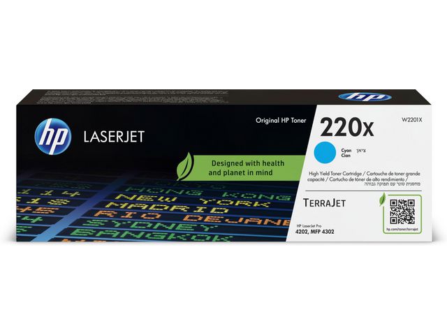 Toner HP W2201X 220X cyan 5,5K - Primmeshiper