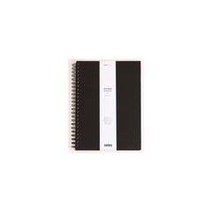 Notizbuch GRIEG Design A4 100g liniert schwarz