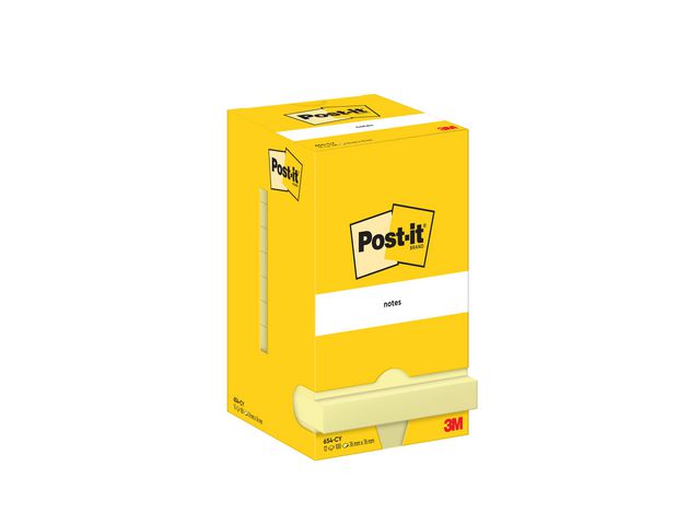 Notes POST-IT 76x76mm gul - Primmeshiper