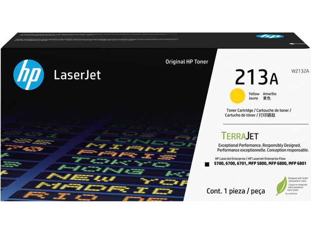 Toner HP W2132A 213A 3K gul - Primmeshiper
