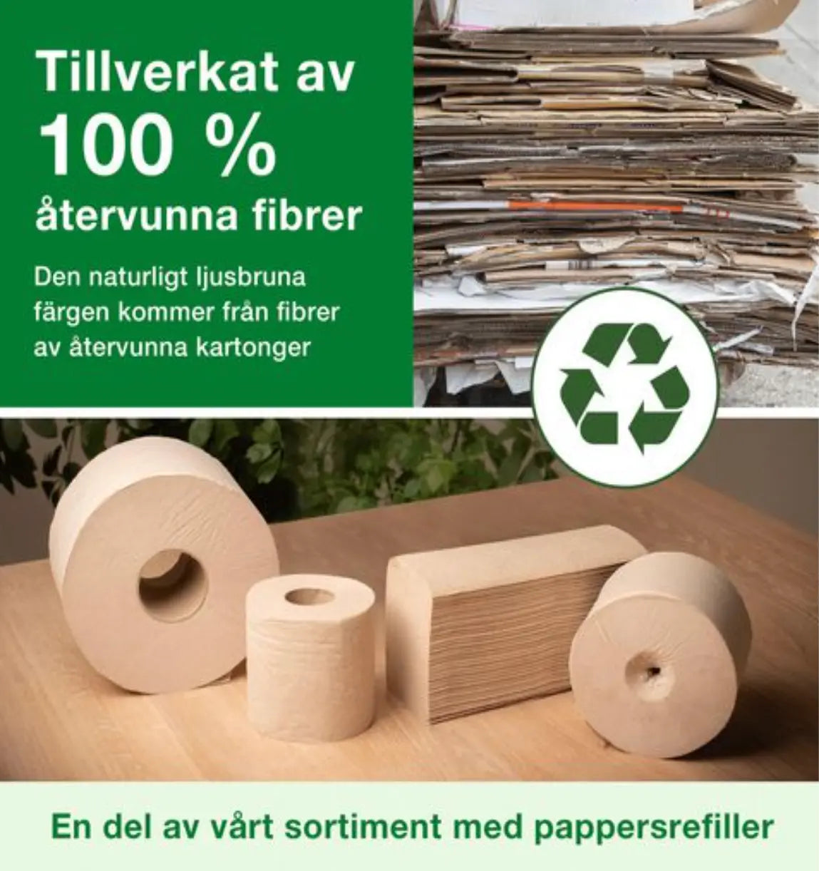 Toalettpapper TORK Adv T4 natur 24/fp - Primmeshiper