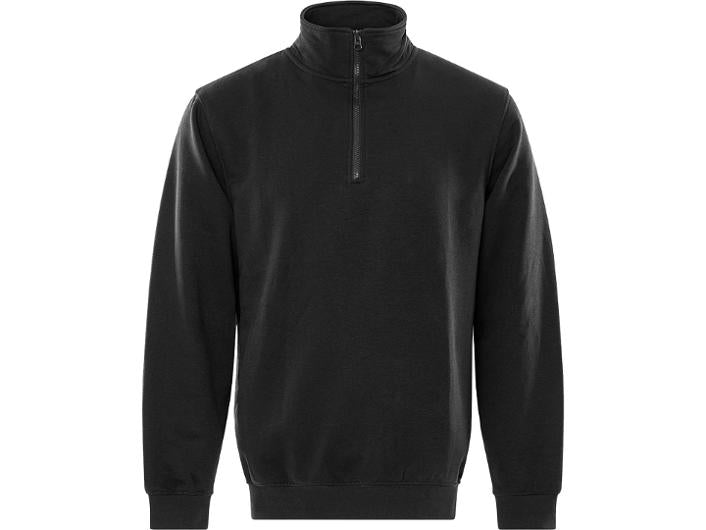 Sweatshirt halfzip FRISTADS 1737 sv M Primmeshiper