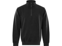 Sweatshirt halfzip FRISTADS 1737 sv M Primmeshiper