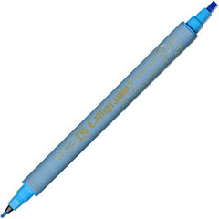 Kalligrafiestift ZIG doppelte Spitze Kobalt