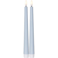 Antikljus STAR T LED Candy 26cm blå 2/fp