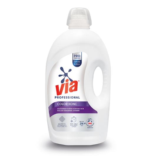 Tvättmedel VIA Pro F Konc Color 4,32L