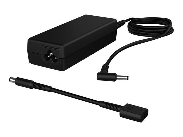 Strömadapter HP 90W smart 4,5mm svart - Primmeshiper