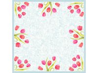 Duk DUNICEL Tulips 84X84cm 20/fp Primmeshiper