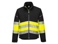 Varselsoftshell 3L PW375 Hi-Vis Kl 1 3XL - Primmeshiper