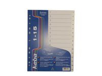 Plastregister KEBA A4 PP 1-15 - Primmeshiper