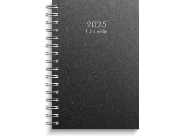 Tidkalender 2025 svart - Primmeshiper
