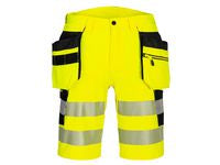 Hantverksshorts DX446 gul varsel kl2 c48 - Primmeshiper