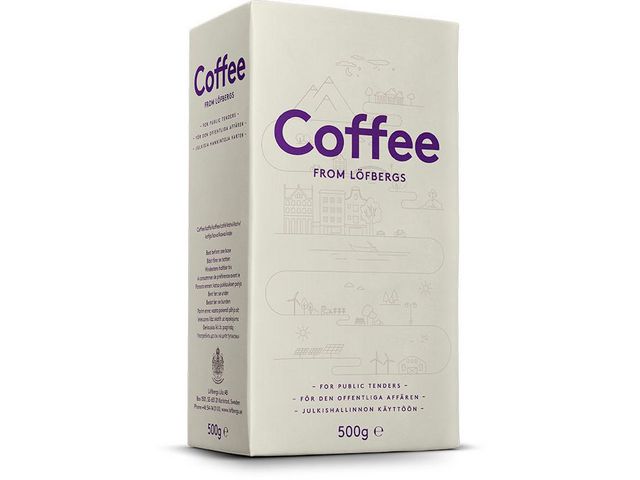 Kaffe LÖFBERGS Mörk Eko/FT Brygg 500g Primmeshiper