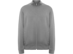 Sweater zip PF ulan unisex gråmel XL - Primmeshiper