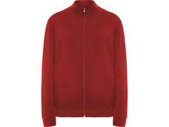 Sweater zip PF ulan unisex röd L - Primmeshiper