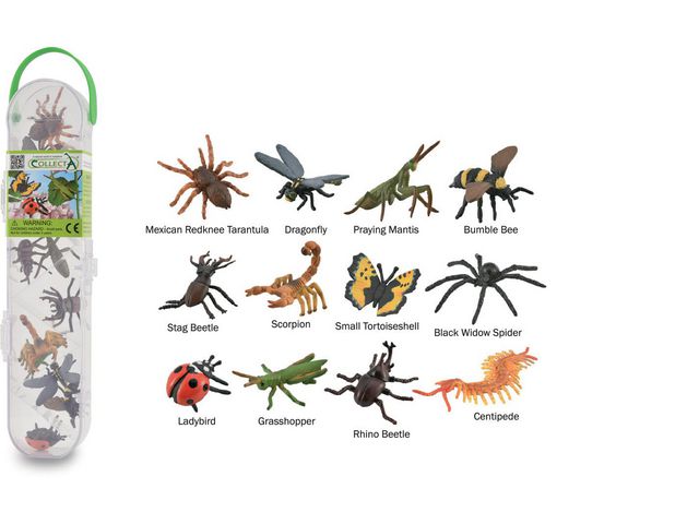 Insekter blandade 12/fp Primmeshiper