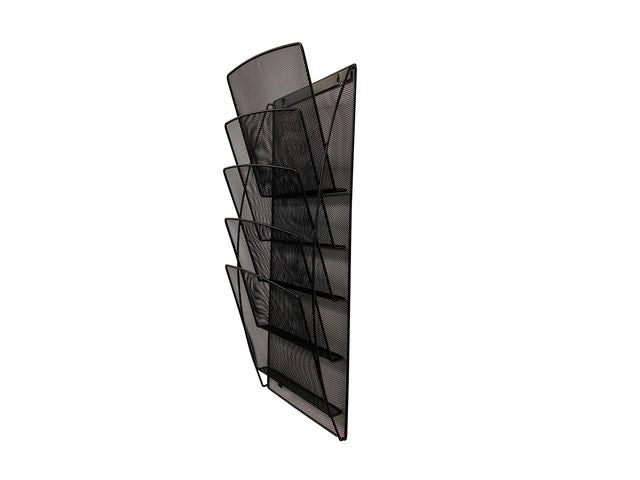 Blankettfack ALBA A4S 5-fack sv metall - Primmeshiper