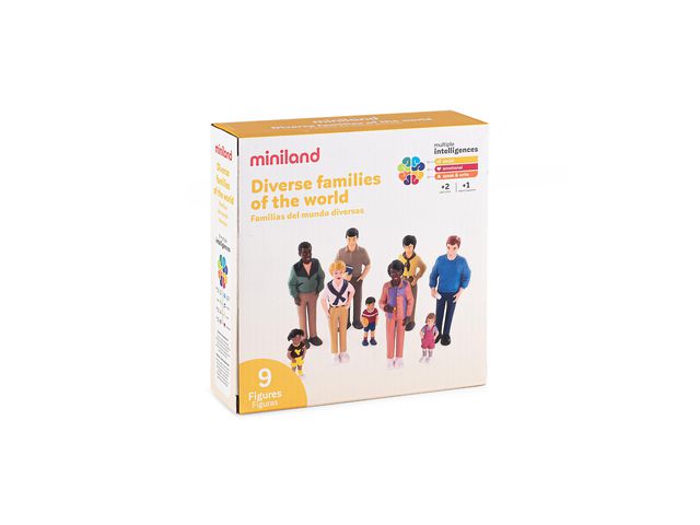Lekfigurer Familj modern 9/fp - Primmeshiper