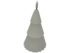 Ledljus Gran volang 15cm vit - Primmeshiper