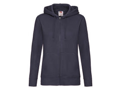 Zip Hoodie FRUIT dam marin L - Primmeshiper