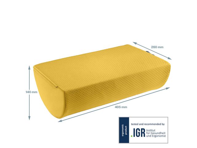 Fotstöd LEITZ Ergo Cosy gul - Primmeshiper