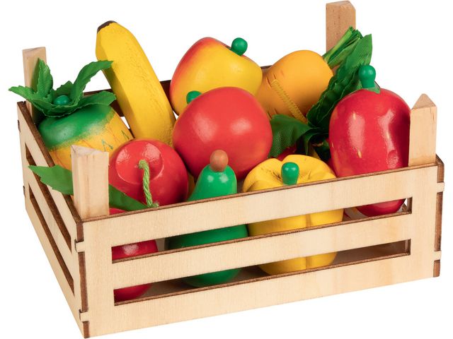 Frukt och grönsakslåda i trä - Primmeshiper