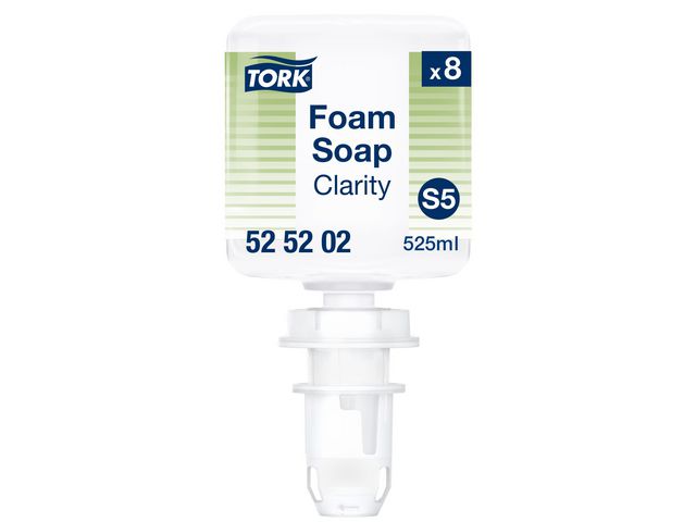 Skumtvål TORK S5 Clarity Mini 525ml Primmeshiper