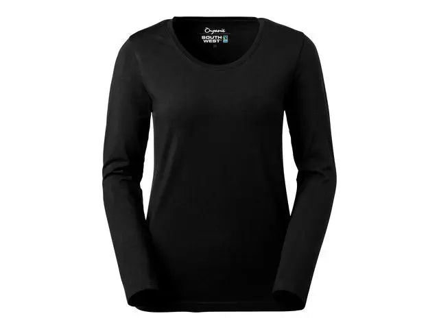 T-shirt långärmad Lily svart L Dam Primmeshiper