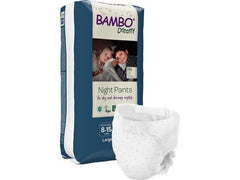 Blöja BAMBO Night Pants L 35-50kg 10/fp - Primmeshiper