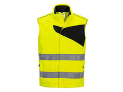 Fleeceväst PW2 Hi-Vis gul 2XL - Primmeshiper