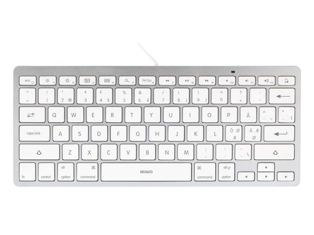 Tangentbord DELTACO Mini USB-C - Primmeshiper
