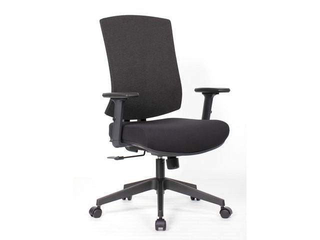 Konstorsstol LYRECO Orion II tyg - Primmeshiper