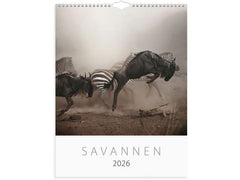 Väggkalender Savannen 2026 Primmeshiper