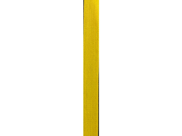 Bomullsband 50mx13mm gul Primmeshiper