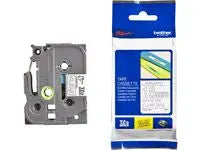 Tape BROTHER TZE145 18mm Vit på Klar Primmeshiper
