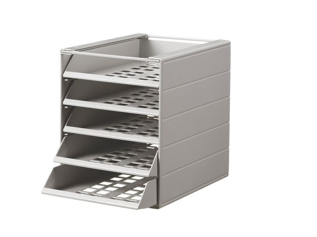 Blankettbox Idealbox Basic 5-fack grå - Primmeshiper