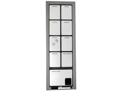 Tavla veckoplanering 20x60cm silver - Primmeshiper