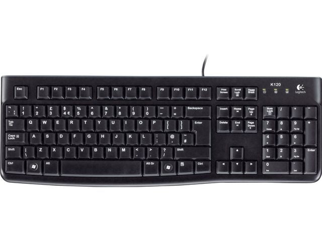 Tangentbord LOGITECH K120 Primmeshiper