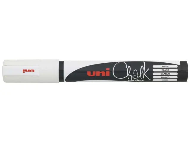 Vattenbaserad chalk-marker PWE-5M vit Primmeshiper