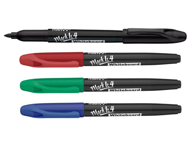 Whiteboardpenna MARVY Markit rund 4/fp - Primmeshiper