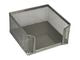 Blockask i nät 100x100mm silver - Primmeshiper