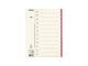Pappregister Servo A4 Jan-Dec rosa flik - Primmeshiper