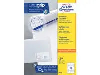 Etikett AVERY 105x35mm 1600/fp - Primmeshiper
