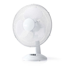 Tischventilator NEDIS 40 cm 45W Kunststoff weiß